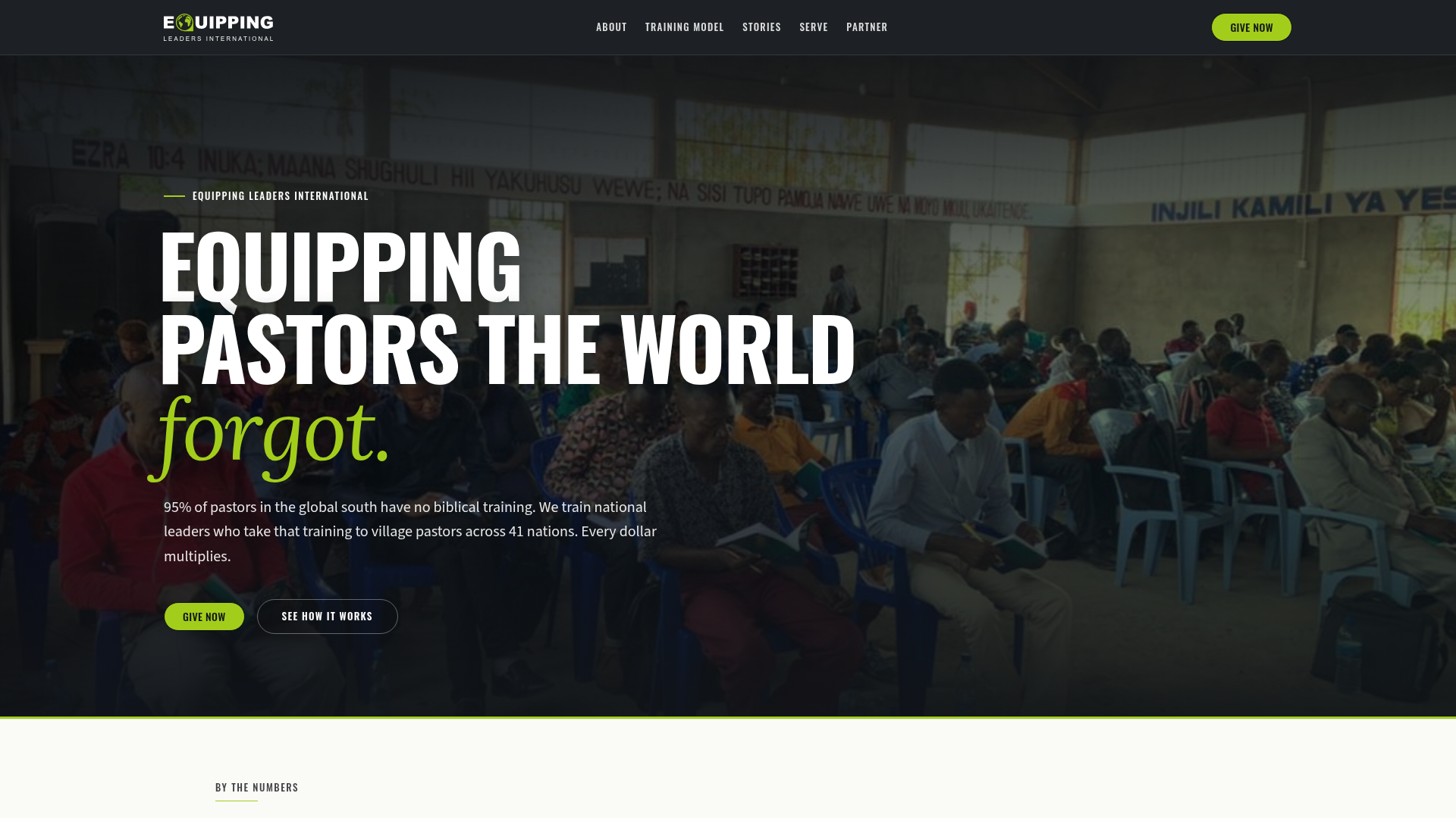 Equipping Leaders International website