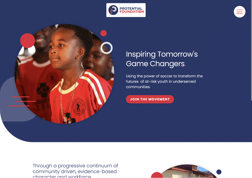 Protential Foundation website
