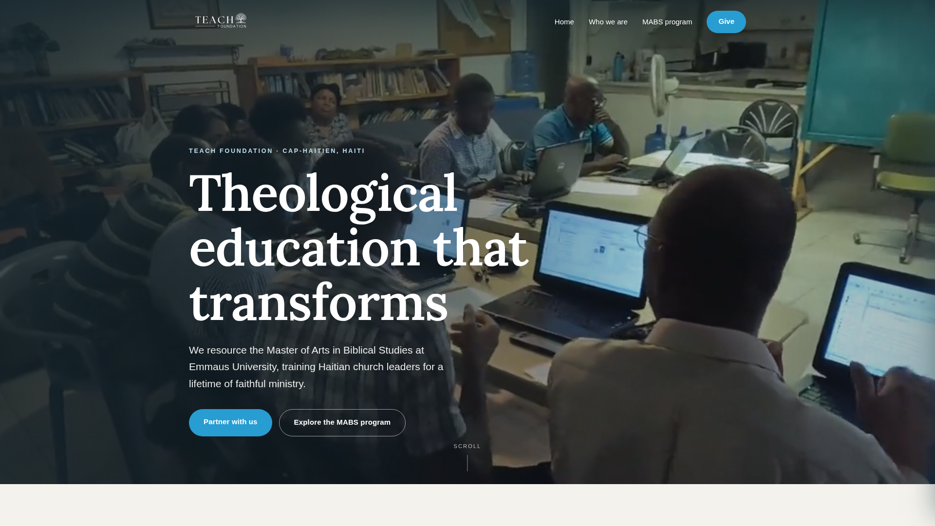 TEACH Foundation website
